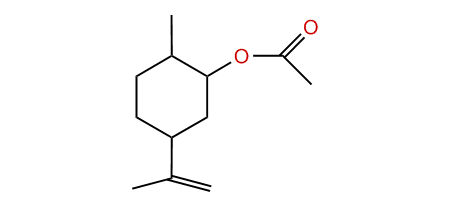 (1R,2R,5S)-2-Methyl-5-(1-methylethenyl)-cyclohexyl acetate